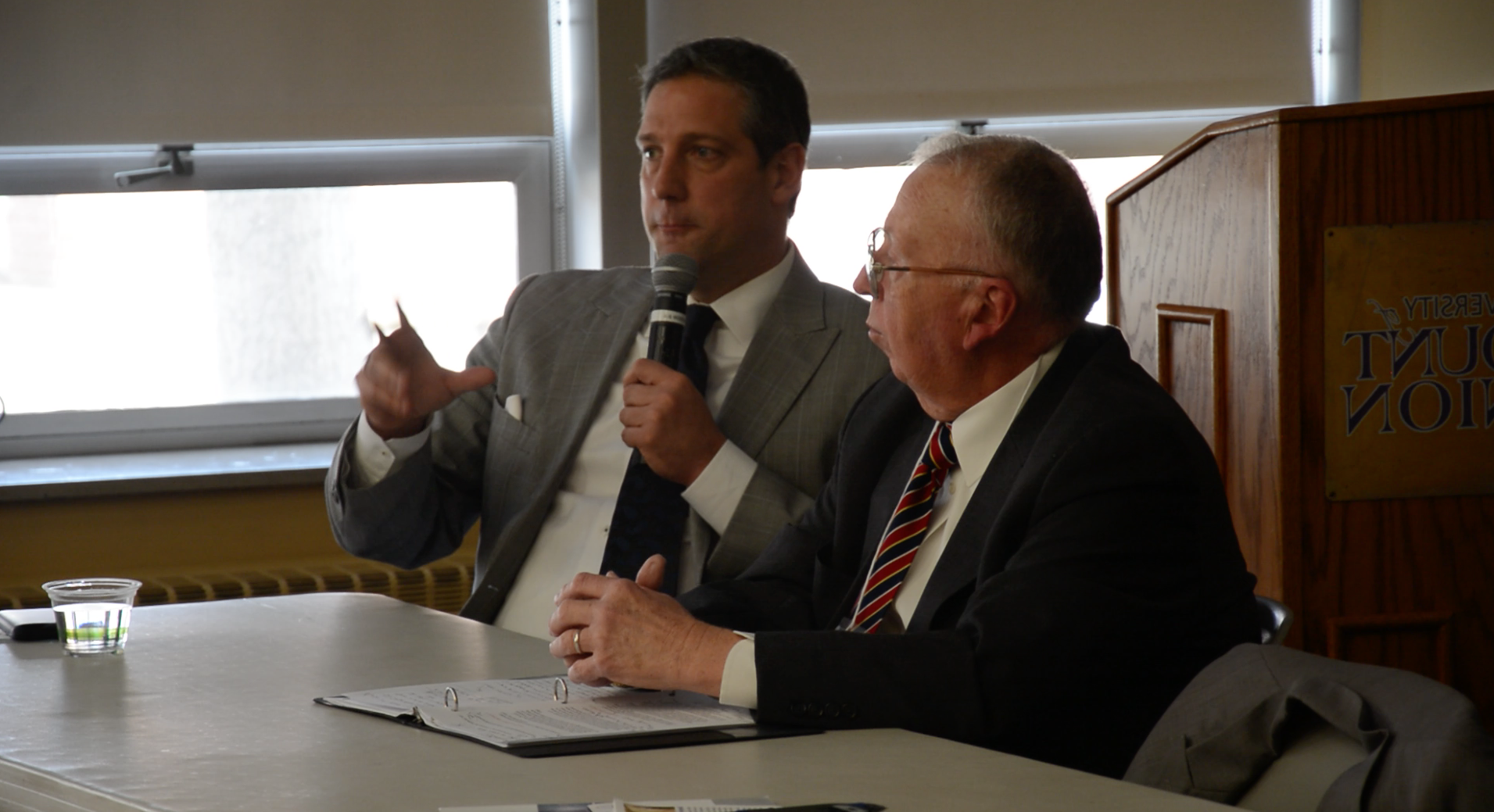 us ambassador david swartz and representative tim ryan